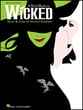 Wicked piano sheet music cover